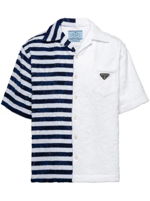 Prada Double Match heavy cotton shirt