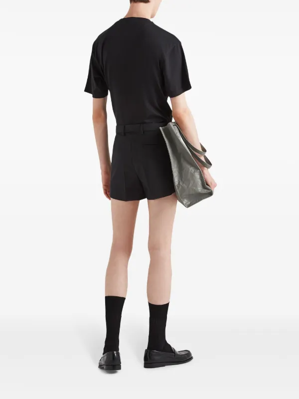 Prada ロゴ Tシャツ | ブラック | FARFETCH JP