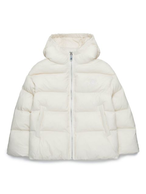 MAX&Co. Kids logo-print puffer jacket