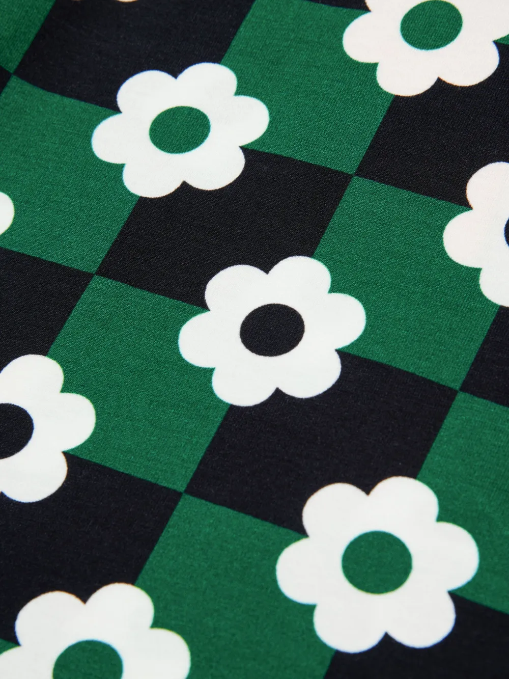 Max & Co Floral-print Long-sleeve T-shirt In Green