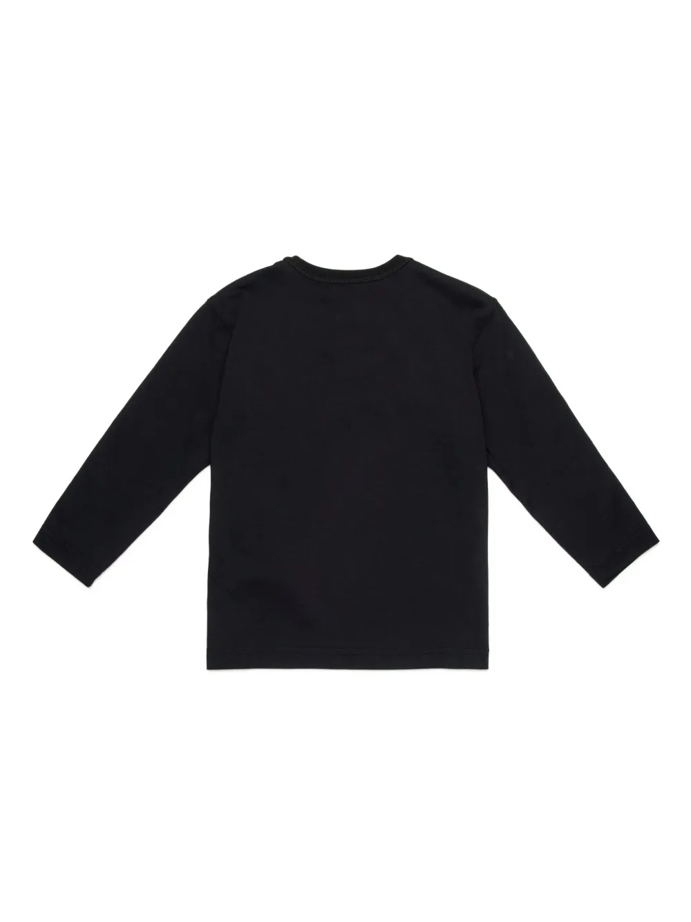 MYAR KIDS Katoenen sweater met logoprint - Zwart