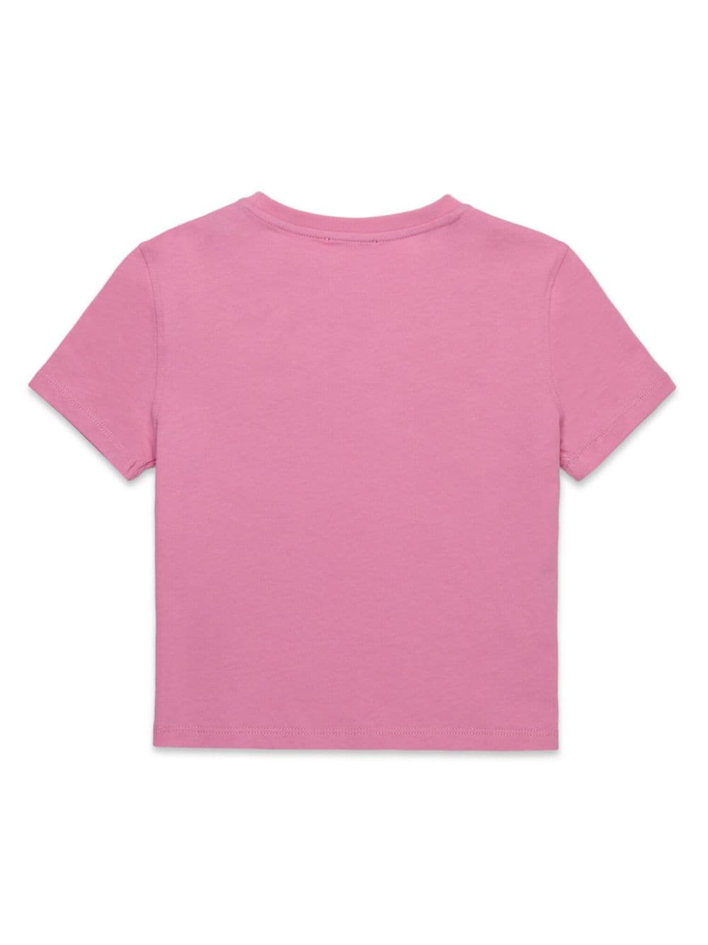 Diesel Kids Katoenen T-shirt met logoprint - Roze