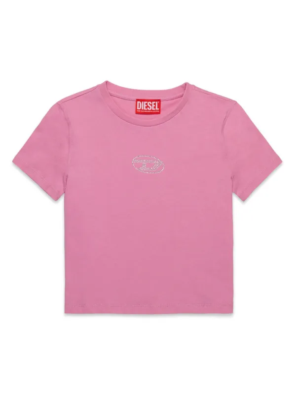 親子コーデ DIESELTシャツ ピンク 白 黒 ショッキングピンク　バラ売り可 親子コーデ DIESELTシャツ ピンク 白 黒 ショッキングピンク