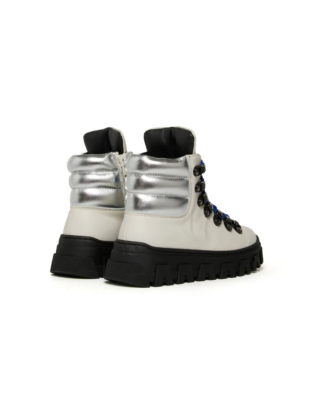 Marni Kids logo-print lace-up trainers White