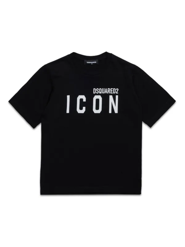 DSQUARED2 KIDS Icon T-shirt Black FARFETCH GE