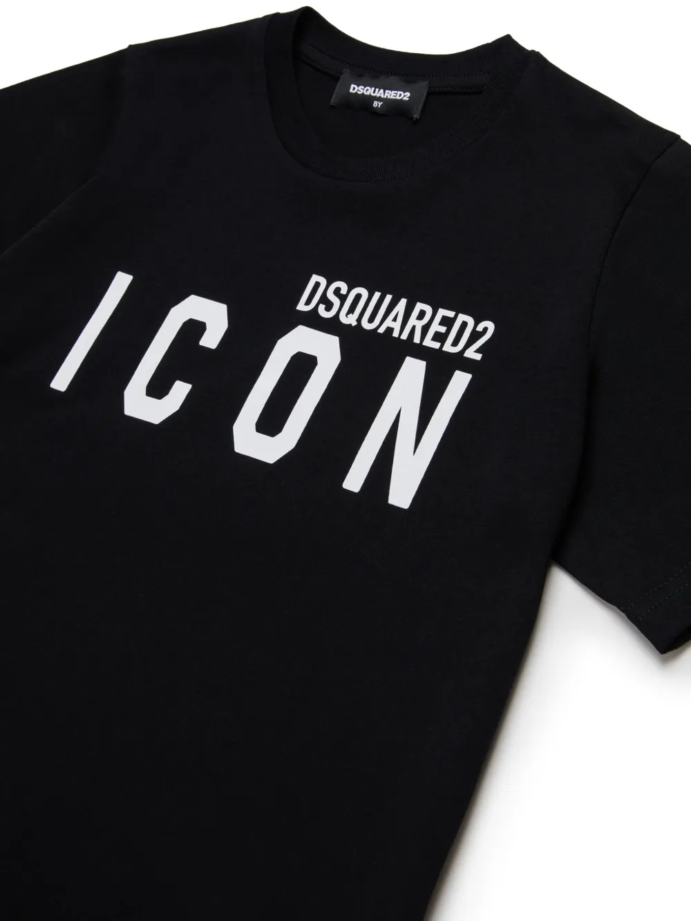 DSQUARED2 KIDS T-shirt met print Zwart