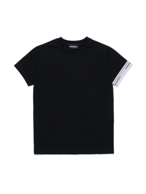 DSQUARED2 KIDS logo-tape T-shirt