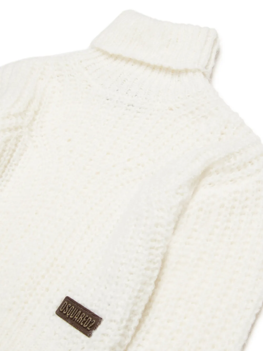 DSQUARED2 KIDS Coltrui met logopatch Wit