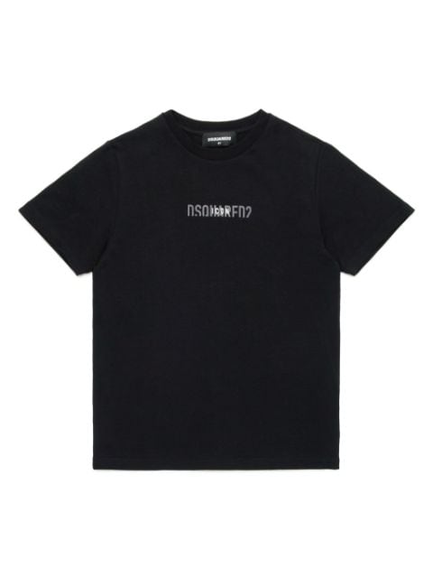 logo-print cotton T-shirt