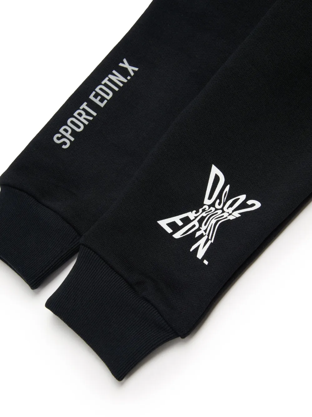 DSQUARED2 KIDS Trainingsbroek met logoprint Zwart