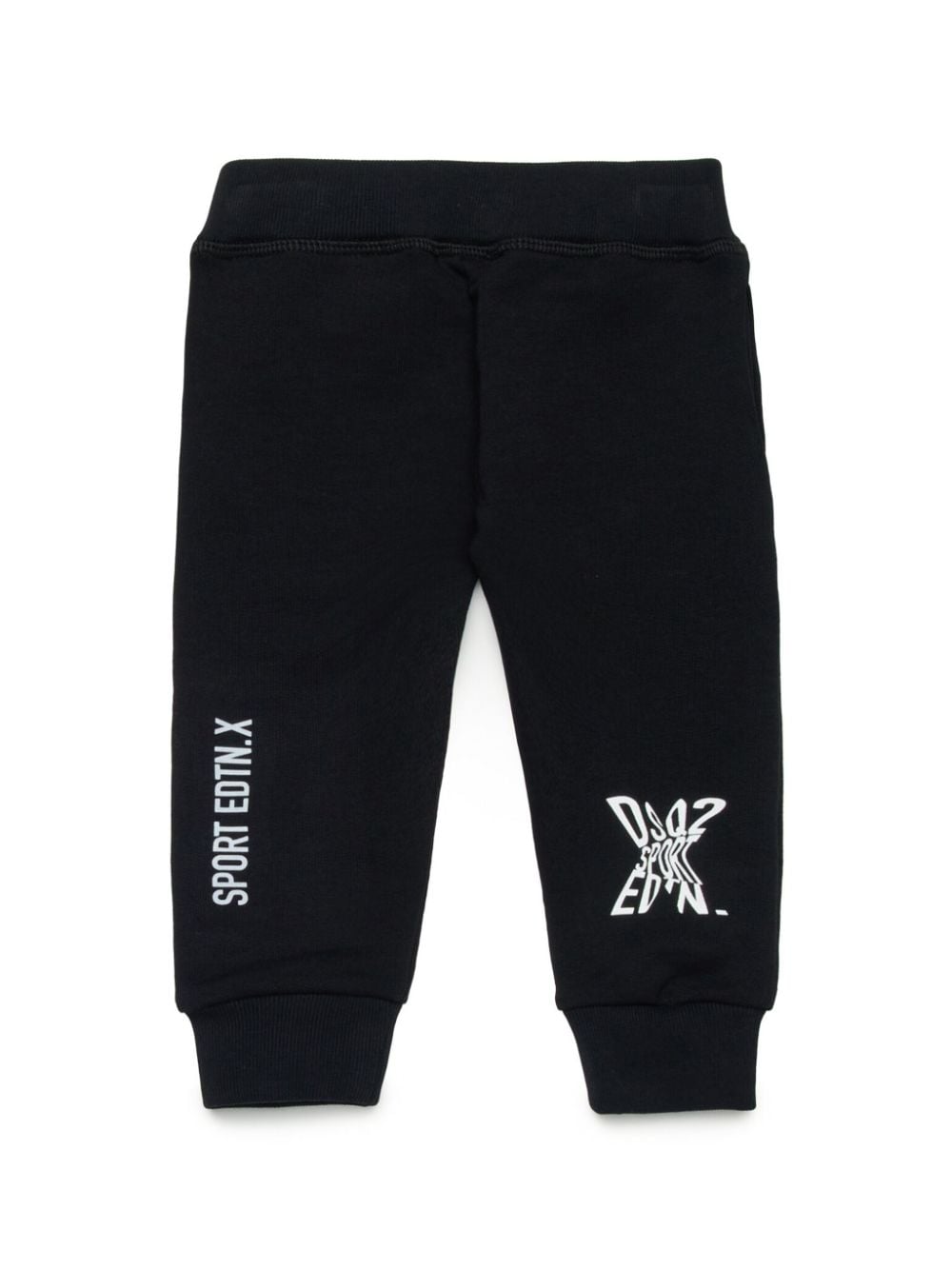 DSQUARED2 KIDS Trainingsbroek met logoprint - Zwart