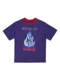 MYAR KIDS graphic-print cotton T-shirt - Purple