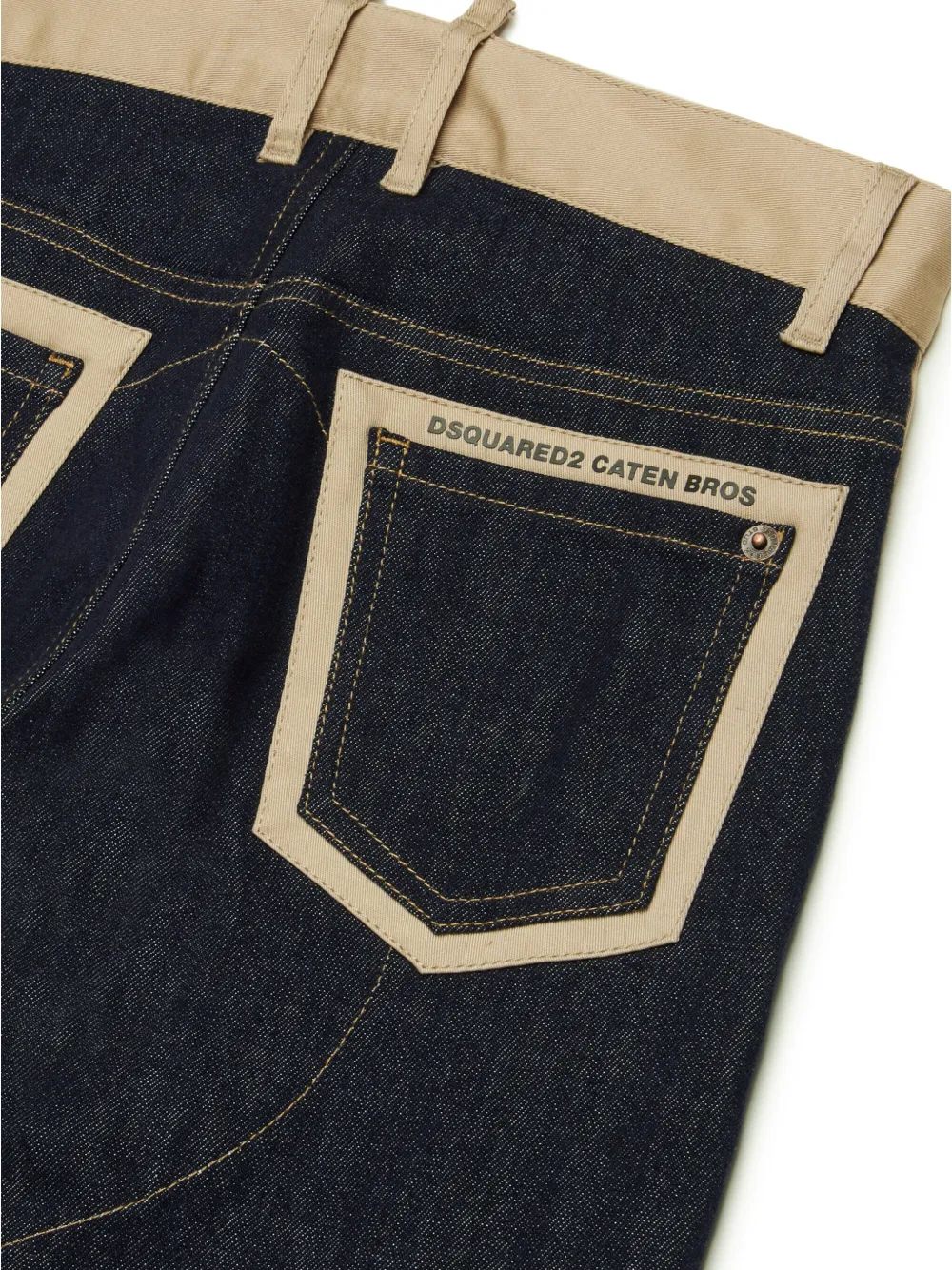 DSQUARED2 KIDS Straight broek Beige