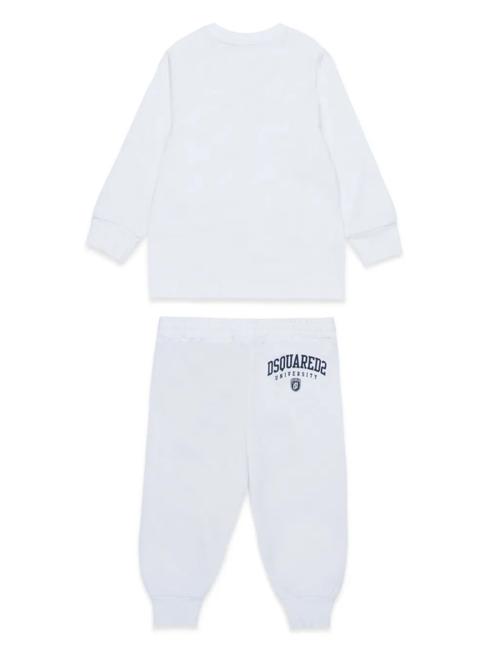DSQUARED2 KIDS logo-print tracksuit - Wit