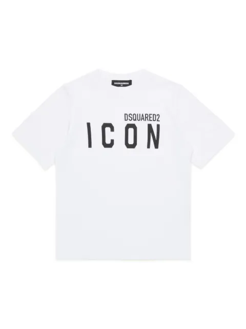 DSQUARED2 KIDS playera con logo estampado