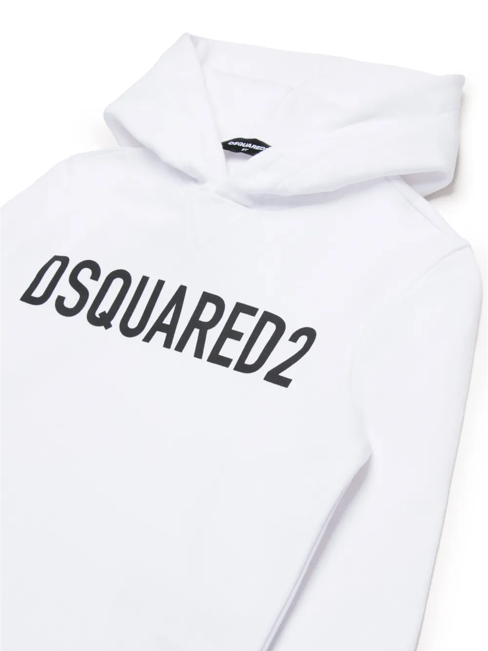 DSQUARED2 KIDS Hoodie met logoprint Wit