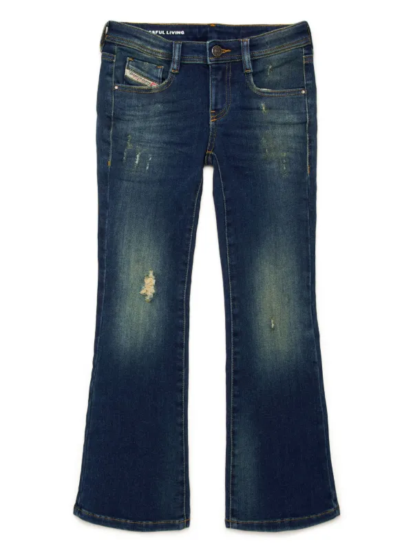 Diesel Kids 1969 D-Ebbey ブーツカットジーンズ | ブルー | FARFETCH JP