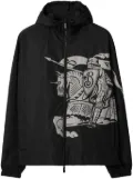 Burberry EKD lightweight hooded jacket - Black