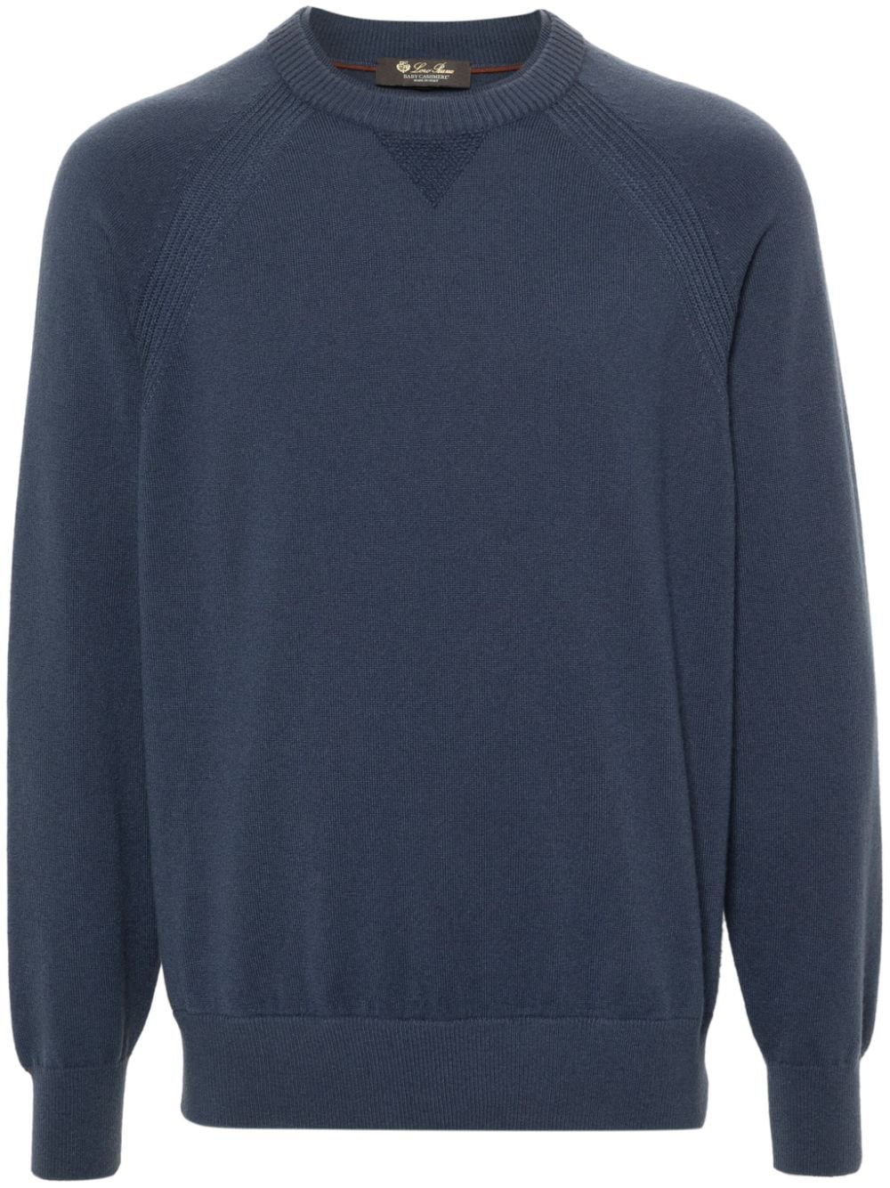 Loro Piana Gestrickter Kaschmirpullover - Blau