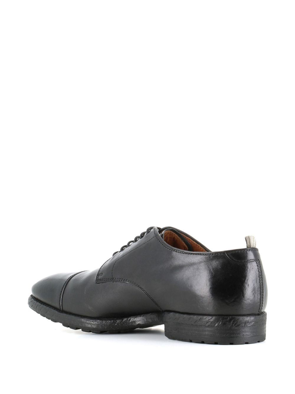 Officine Creative Leren Derby schoenen Zwart