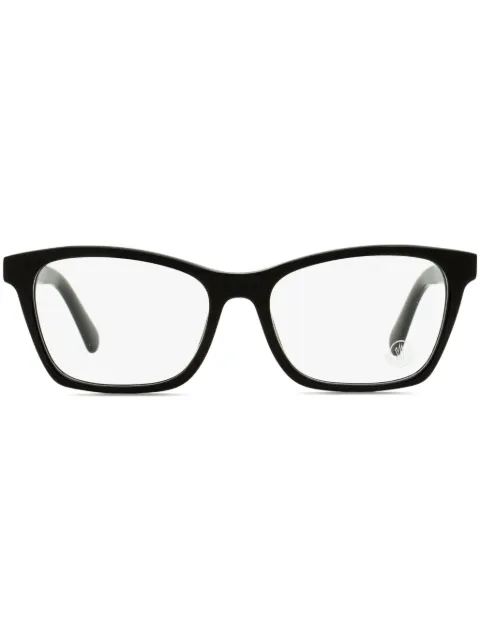 Moncler Eyewear lentes con placa del logo