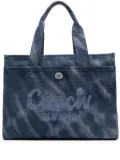 Coach Cargo 40 tie-dye tote bag - Blue