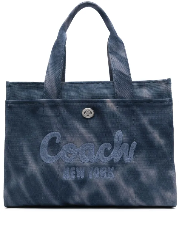 Coach Cargo 40 tie-dye Tote Bag | Blue | FARFETCH GE