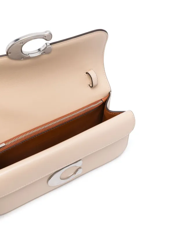 【COACH】アイドル23 ショルダーバッグ Coach Idol 23 Leather Shoulder Bag | Neutrals | FARFETCH