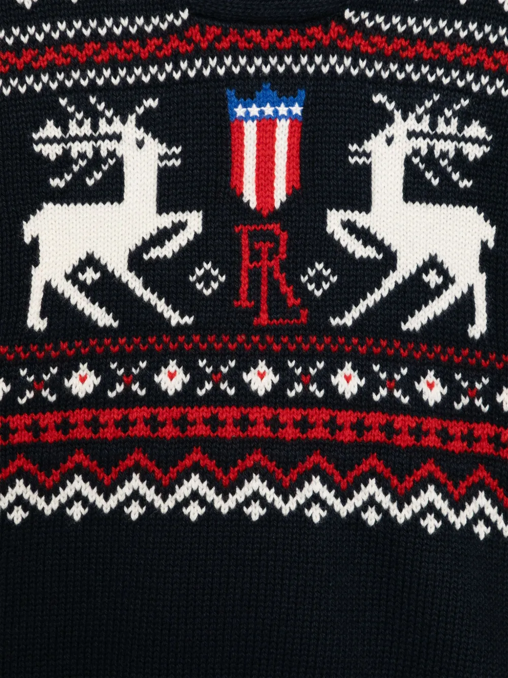 POLO RALPH LAUREN KIDS Trui met sjaalkraag Blauw