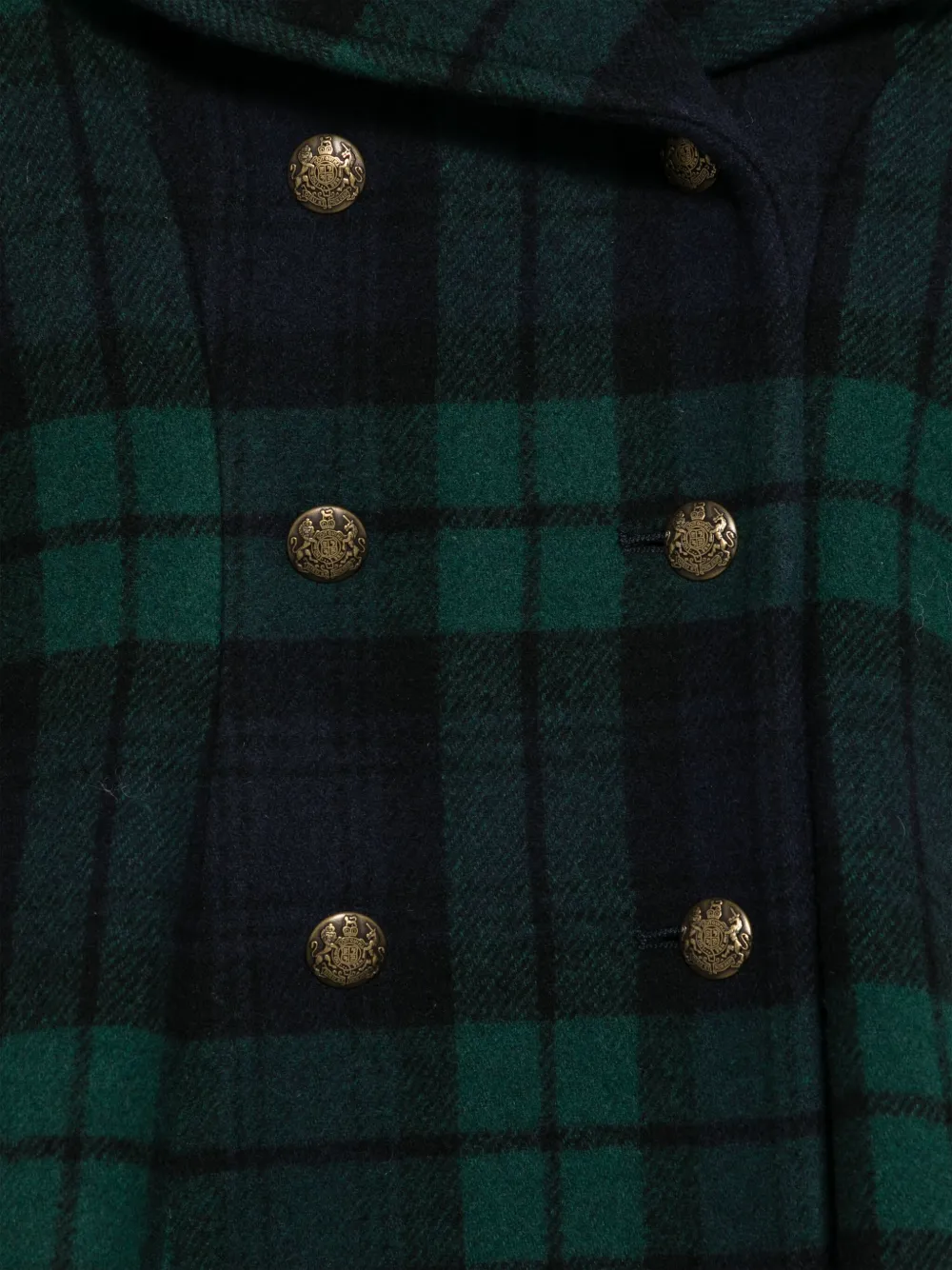 POLO RALPH LAUREN KIDS Jas met tartan ruit Blauw