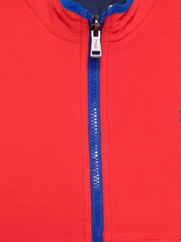 POLO RALPH LAUREN KIDS リバーシブル ジャケット | レッド POLO RALPH LAUREN KIDS リバーシブル ジャケット | レッド