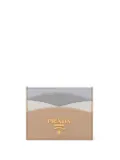 Prada Saffiano card holder - Neutrals