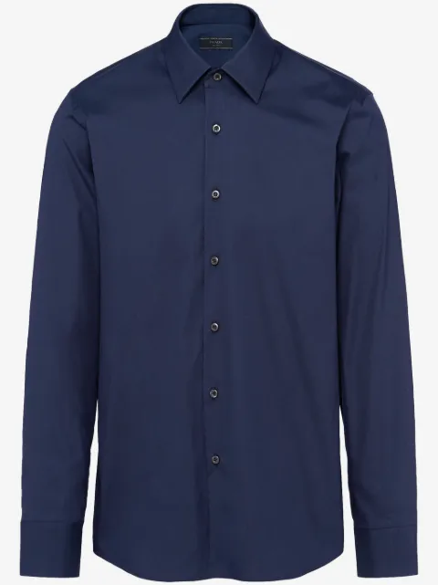 Prada long-sleeve cotton shirt