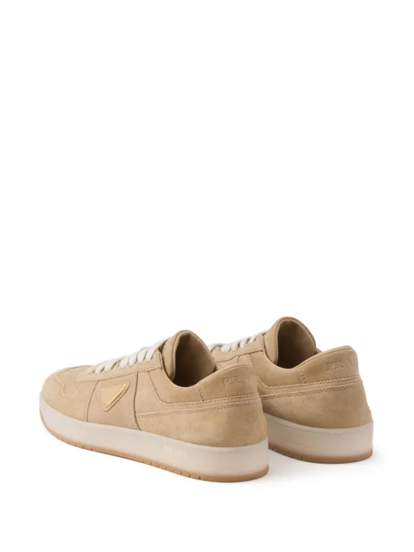 Prada＊Downtown suede sneakers スエードスニーカー＊送料込 Prada Downtown Suede Sneakers | Neutrals | FARFETCH