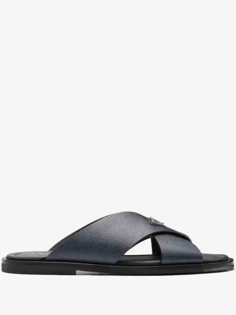 Prada sandalias Saffiano