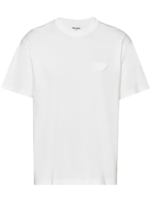 Prada ロゴ Tシャツ | ホワイト | FARFETCH JP