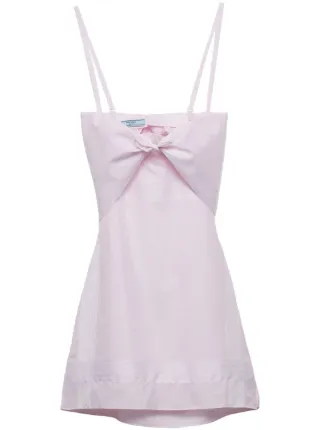 【関税&送料込】Prada Powder Pink Voile Dress Prada Powder Pink Voile Dress | italist