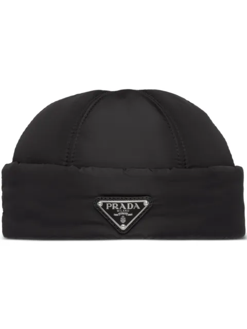 Prada Re-Nylon padded beanie