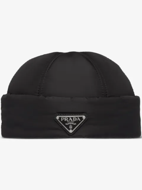 Prada Re-Nylon padded beanie