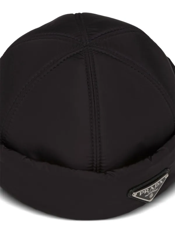 Prada Black Beanie Cap SOFT! store