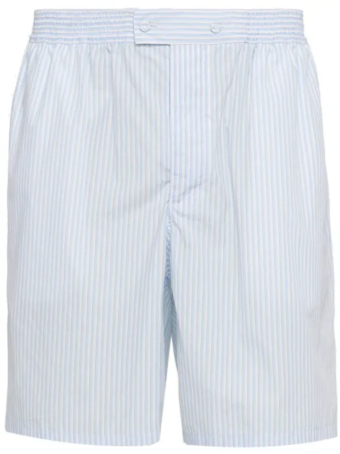 Prada striped cotton deck shorts