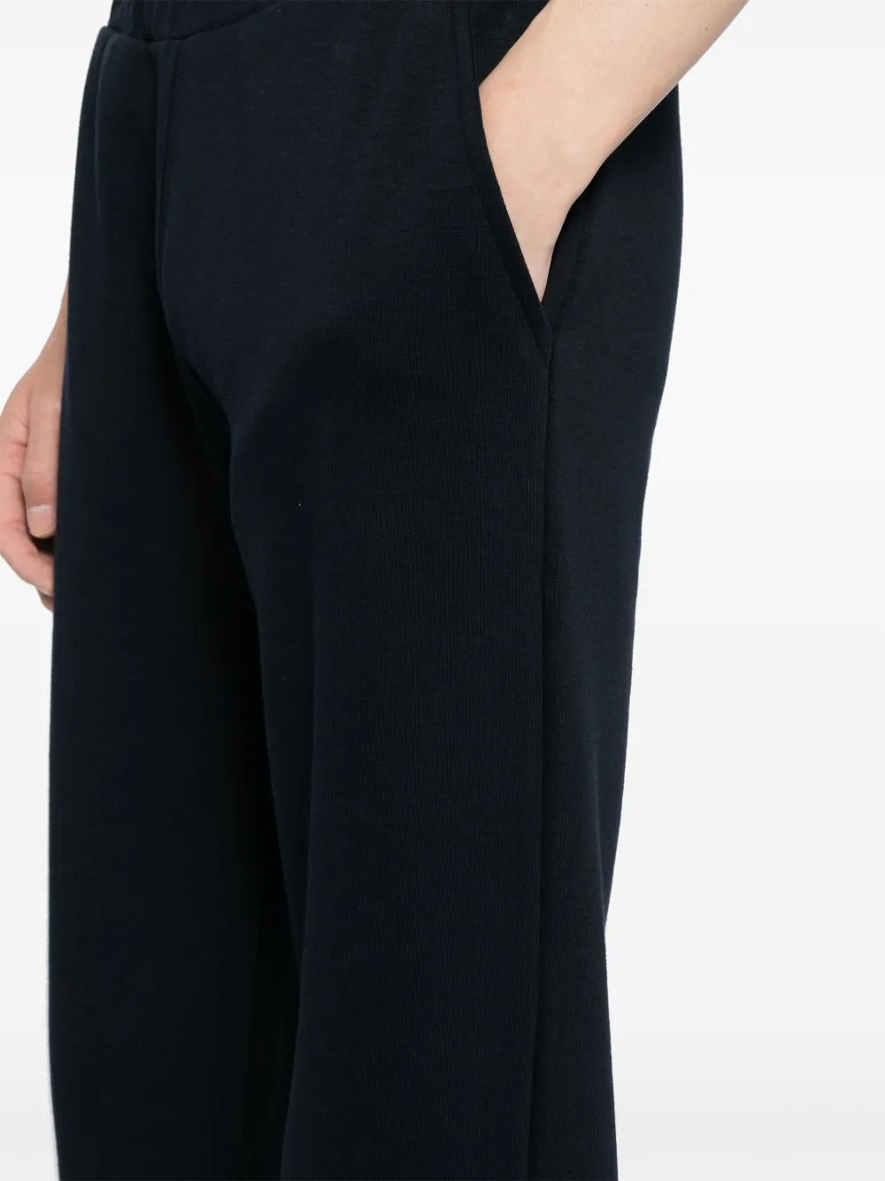 Corneliani Tapered Track Pants In Blue