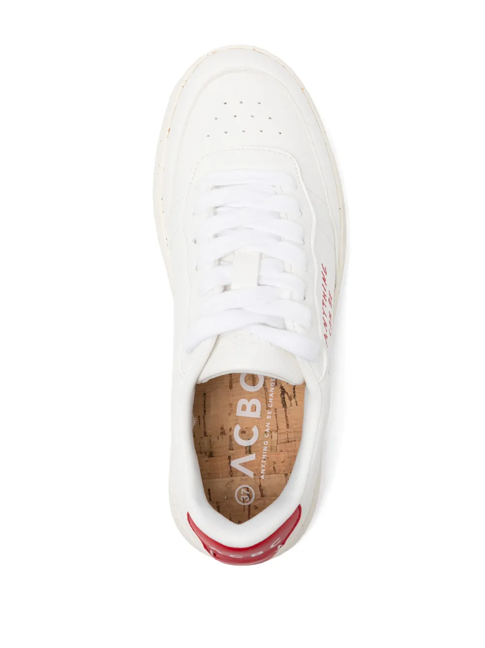 ACBC Evergreen logo-print sneakers White