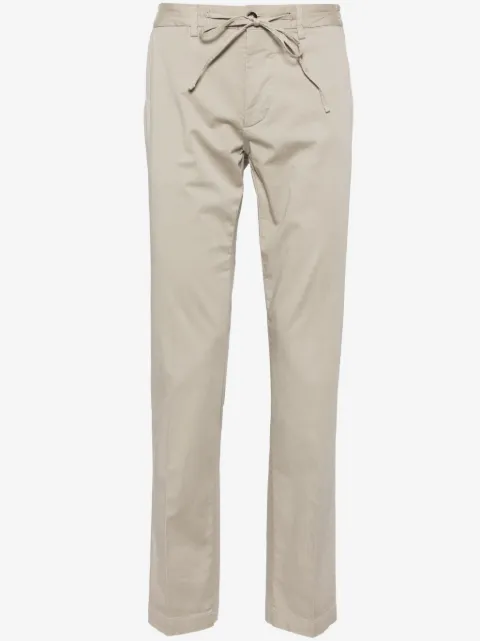 Corneliani drawstring straight-leg trousers 