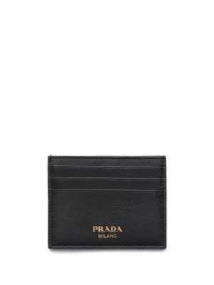Prada Money Clip Cardholder | Black | FARFETCH RO