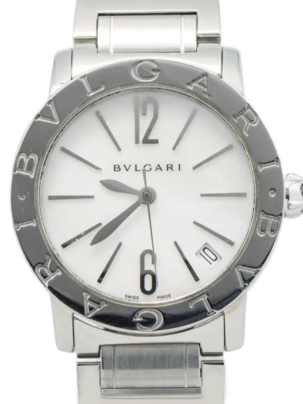 Bvlgari Pre-Owned Pre-owned BBL 33 mm horloge - Wit