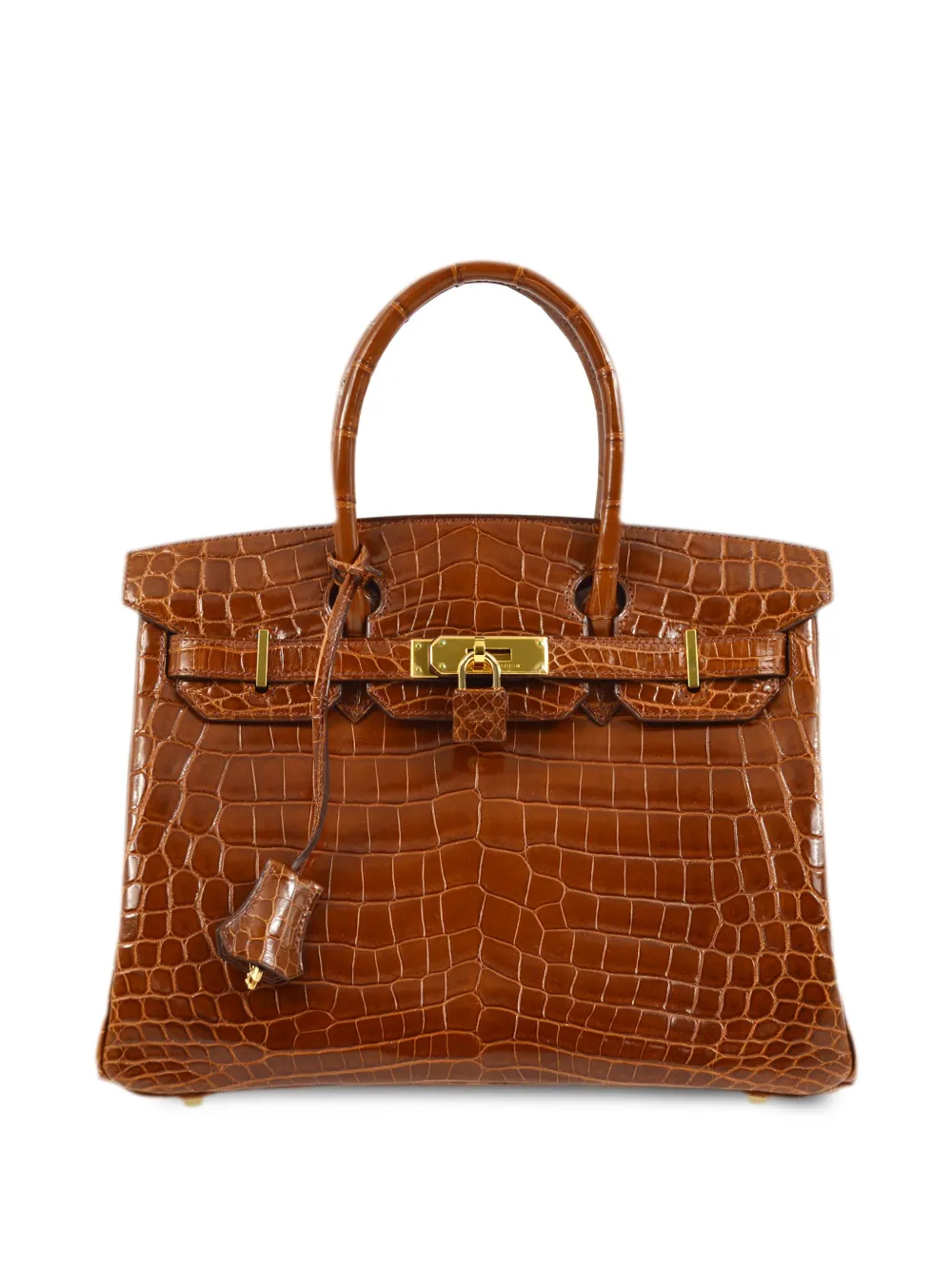 Hermès Pre-Owned 2007 バーキン 30 バッグ - ブラウン Hermès Pre-Owned 2007 バーキン 30 バッグ - ブラウン