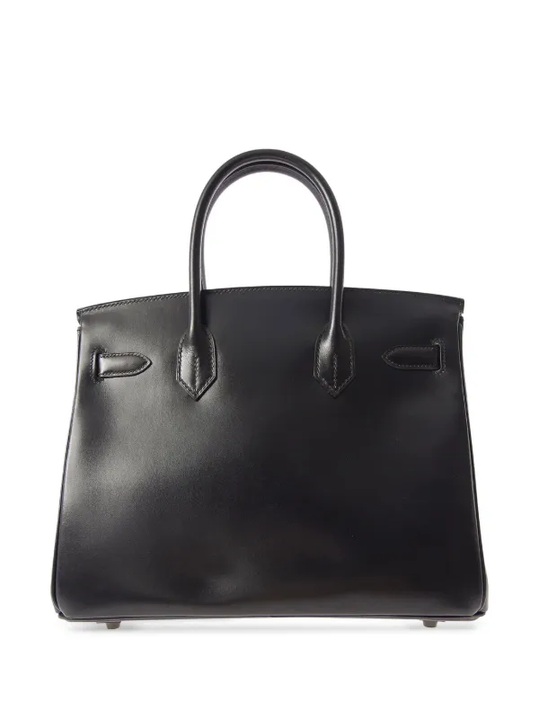 Hermes Pre Owned 2011 Birkin 30 Handbag Black FARFETCH PH