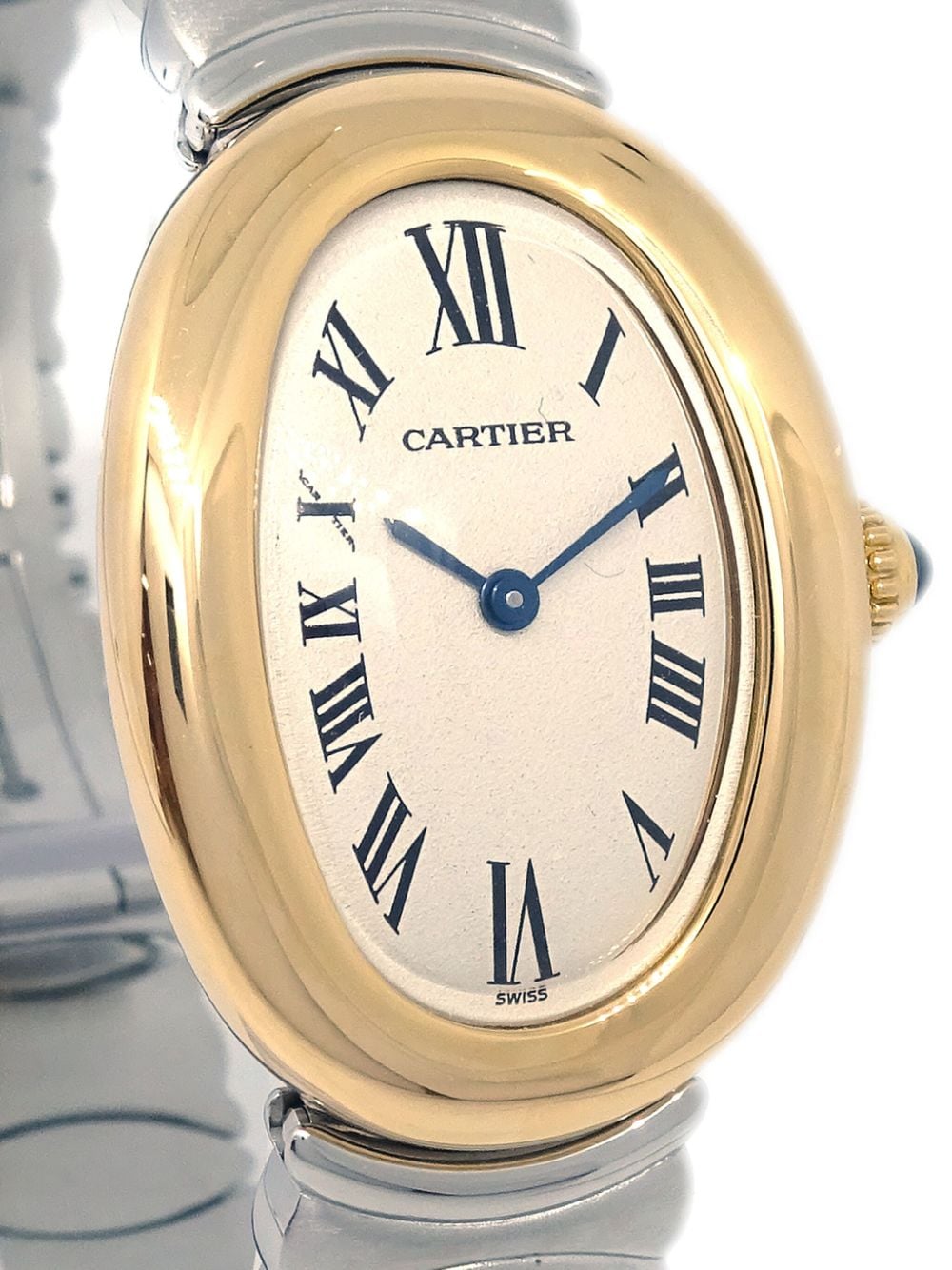 Cartier 1980-1990 pre-owned Baignoire Bell Epoch 33 mm horloge - Goud