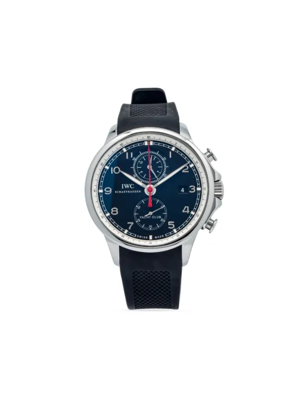 IWC Schaffhausen pre-owned Portuguese Yacht Club 45mm - Farfetch 